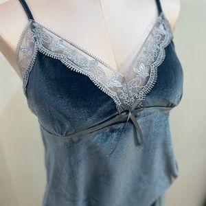 Blue Velvet Pajama set